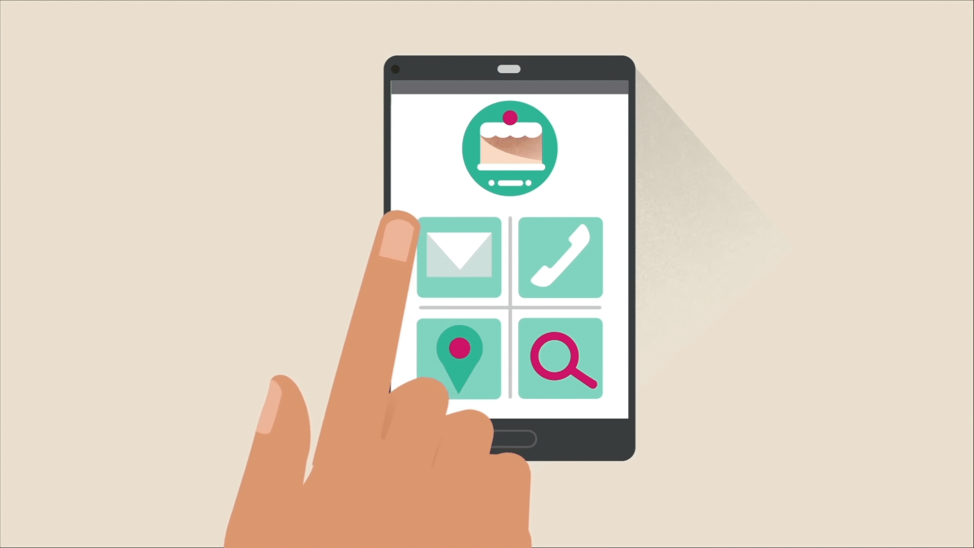 mobile friendly - use icons 1