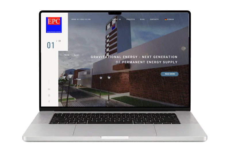 epc.com.ge — Construction company