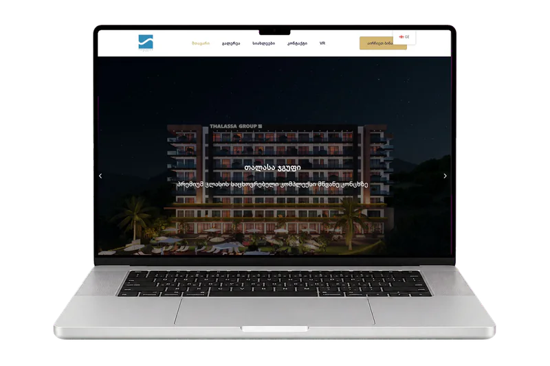 thalassagroup.ge — სამშენებლო კომპანია