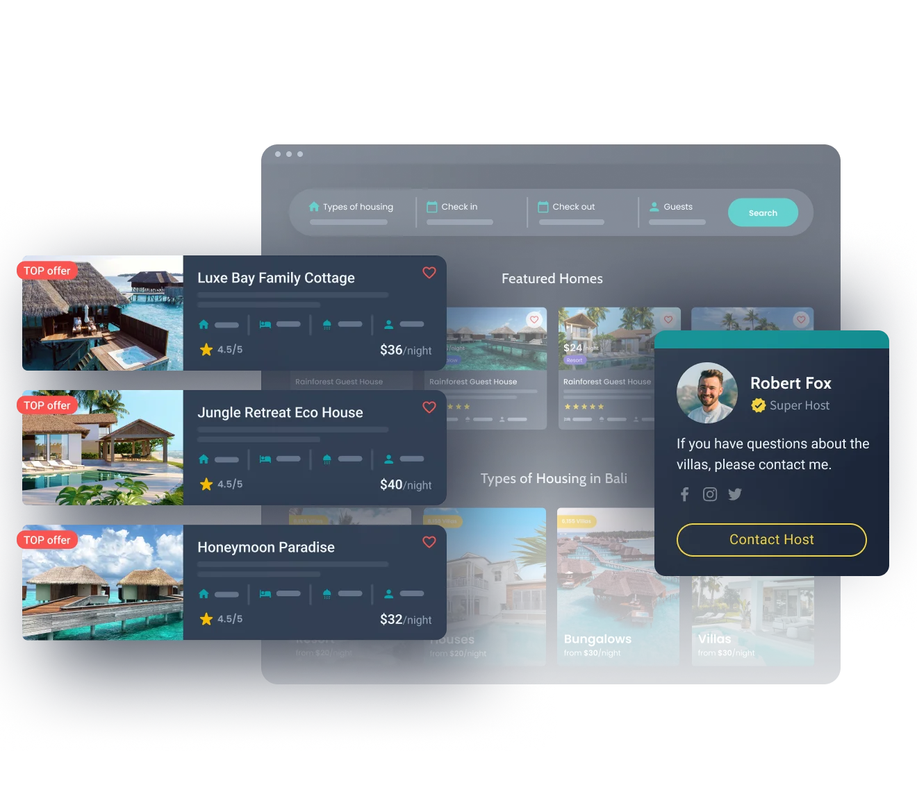 Real Estate Booking